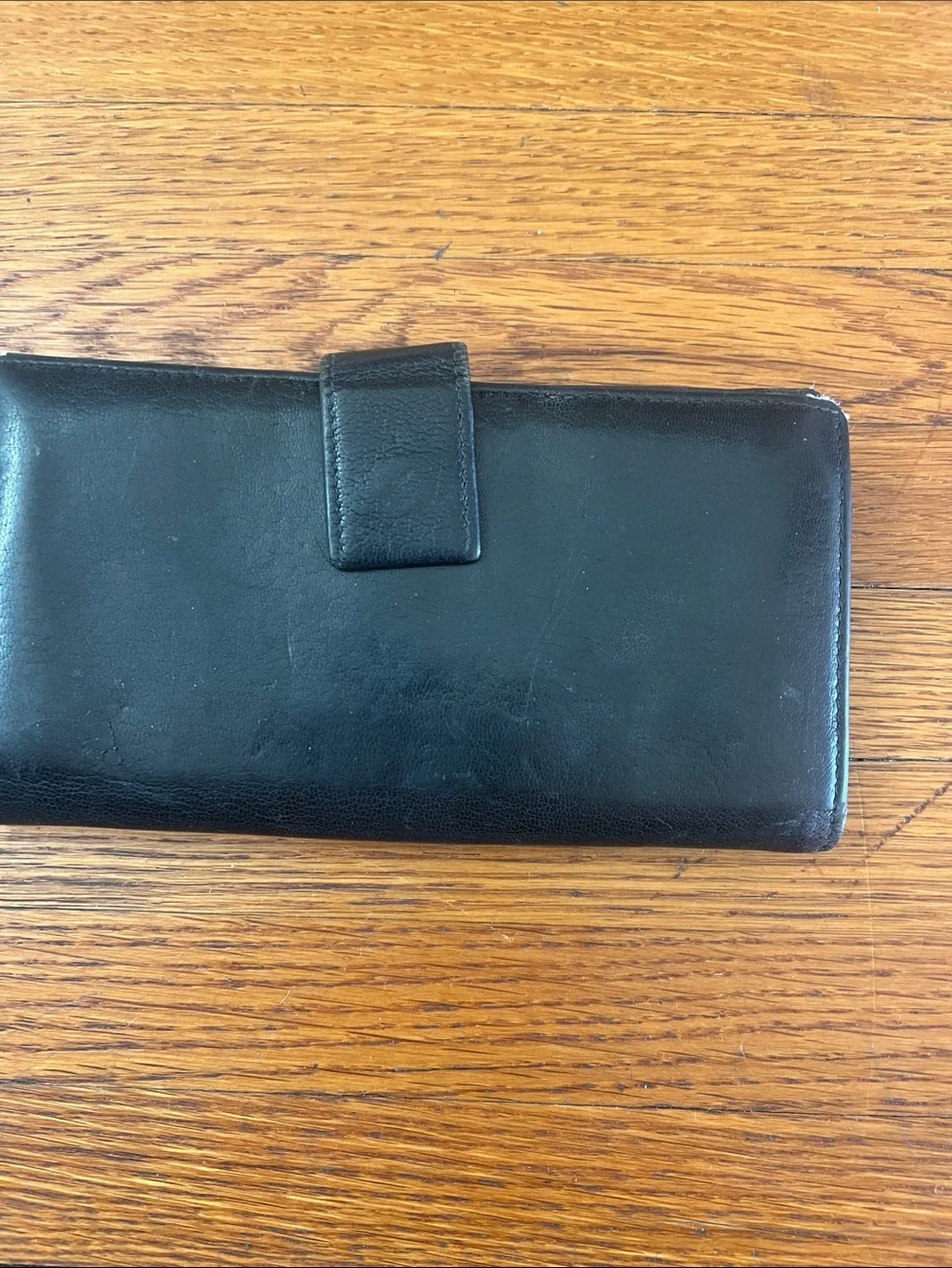 Gucci Black Leather Studded Logo Continental Wallet